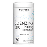 Coenzima Q10 200mg Pura 60 Vegan Caps - Forged Nutrition Sabor Sem Sabor