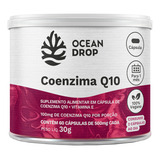 Coenzima Q10 Vitamina E & Óleo De Linhaça Vegano Ocean Drop