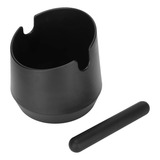Coffee Knock Box Abs Black Grind Caixote De Descarte Com Bar