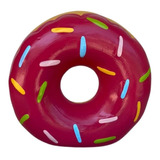 Cofre Cerâmica Donuts Rosa Simpsons Decorativo