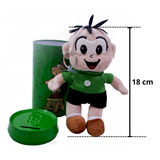 Cofre Com Boneco Cebolinha De Pelúcia Turma Da Mônica