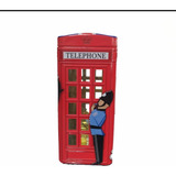 Cofrinho Cofre Cabine Telefonica Londres London Porta Moeda