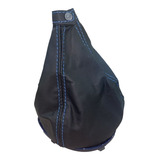 Coifa Câmbio Novo Palio E Grand Siena Preto Com Base Azul
