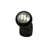 Coifa Com Manopla Cambio Vw Gol G4 Napa / Bola Aro Cromado