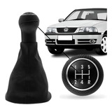 Coifa Manopla Bola Cambio Com Aro Cromado Gol G3 Power 1.6