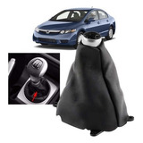 Coifa Manopla Cambio Manual Honda Civic 2007 2008 2009