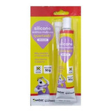Cola Adesivo Silicone Acético Incolor 50g Quartzolit