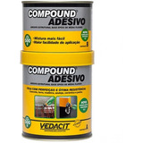Cola Compound Adesivo Para Concreto E Ferro A+b 1kg