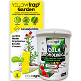 Cola Entomológica + Armadilha Amarela Captura Inseto 