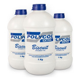 Cola Extra Para Biscuit Polycol 1kg (porcelana Fria)