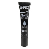Cola Gel Transparente Unhas Soft Postiça Tips Secagem Uv/led