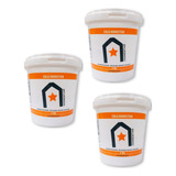 Cola Homestar Kit Com 3 P/sanca Molduras Rodateto Isopor 1kg