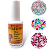 Cola Legítima Bijuterias Strass Chaton Pérola Pedrarias 20ml