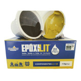 Cola P/ Geladeira Reparos Massa Epóxi 1kg Veda Solda Fria