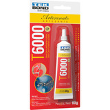 Cola Para Bijuterias - Strass - Artesanato T6000 - 60g