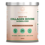 Colágeno Bovino Hidrolisado 400g / Collagen Bovine - Dopasto Sabor Sem Sabor