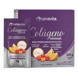 Colágeno Hidrolisado Verisol Sanavita Sabor Frutas Amarelas 