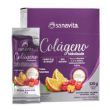 Colágeno Hidrolisado Verisol Sanavita Sabor Frutas Amarelas 