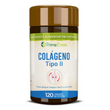 Colágeno Tipo 2 Tipo Il 120 Cápsulas Prime Ervas Sabor Sem Sabor