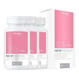 Colágeno Verisol Biotina Hialurônico New Derma 60 Cáps 3 Un