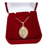 Colar Choker Zircônia Semijoia Banhado Ouro 18k Feminino