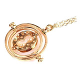 Colar Com Pingente Vira Tempo Hermione Harry Potter 3,5cm
