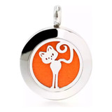 Colar De Aromaterapia Gatinho Difusor De Aromas