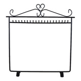 Colar De Joias De Coração Vintage, Brinco, Rack De Metal, Di