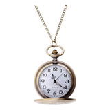 Colar De Relógio De Bolso Steampunk Antigo Vintage Retrô