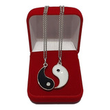 Colar Duplo Da Amizade Yin Yang - Best Friends Namorados