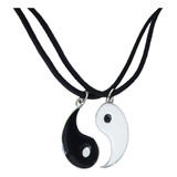 Colar Duplo Yin Yang Namoro Best Frien Naruto Par