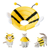 Colar Elizabetano Cone Tecido Gatos Cães Pós Cirúrgico Pet