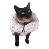 Colar Elizabetano Proteção Cirúrgica Para Gatos