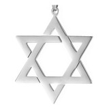 Colar Estrela De David Judaica Hexagrama