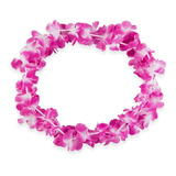 Colar Havaiano Hula Hula Carnaval Flor 60cm