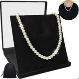 Colar Pérola Masculino Feminino Gargantilha Moda Ajustável