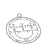 Colar Pingente Selo De Sitri Goetia Salomão Grimório Sigilo