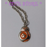 Colar Star Wars Guerra Estrelas Bb-8 Droid Mini Robô Sphero