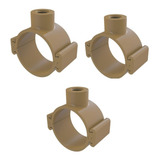 Colar Tomada Abraçadeira C/ Travas De 60mm X 3/4 Kit 3 Pçs