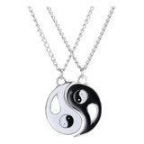 Colares Ying Yang Para Casal Metades Best Friends Duplo