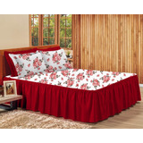 Colcha Casal Oxford Floral Diversas Atacado