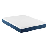 Colchão Casal Mola Ensacada Guldi Firme (25x138x188) Azul... Cor Azul