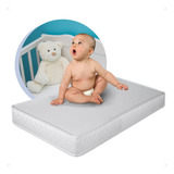Colchão Infantil 130x70 Berço Americano D18 Impermeável Ft G