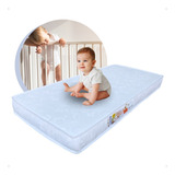 Colchão Infantil 130x70 Berço Americano Macio Anti-ácaro 