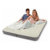 Colchao Inflável Casal Fiber Tech Dura Beam Queen Intex