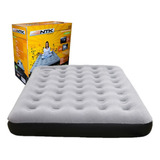 Colchao Inflavel Casal Fit Com Bomba Inflador Embutido