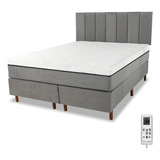 Colchão Magnético King Massageador + Cama