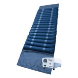 Colchão Pneumático Escaras C/ Compressor Até 180 Kg Bic Cor Azul-marinho Voltagem Da Bomba De Ar 220v