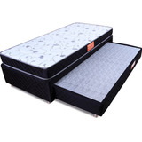 Colchão Solteirão D33 + Cama Box