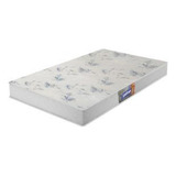 Colchão Solteiro De Espuma D20 Supreme Azul 78x188x12cm Cor Branco